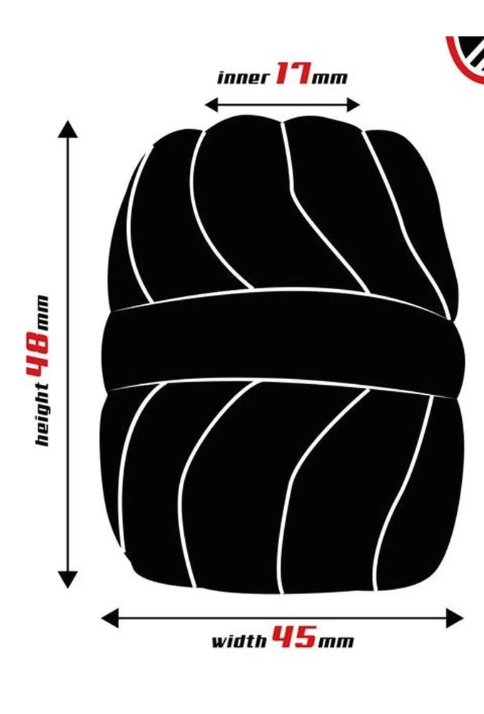 Fat Tube Cock Ring 17 mm - silikonowy pierścień erekcyjny i masturbator 4.webp