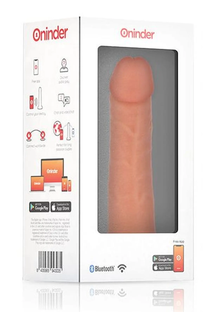 Oninder Small Bogotá - wibrujące dildo sterowane aplikacją 6.webp