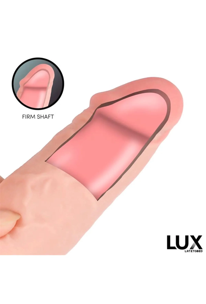 Lux Max Triple Density Dildo 8,2 - silikonowe dildo z przyssawką 3.webp