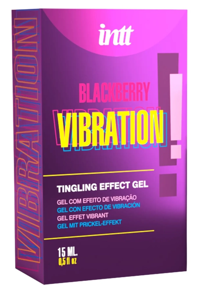 Intt Blackberry Tingling Effect Vibrating Gel 15ml - płynny wibrator 2.webp