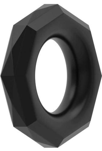 Lovetoy Power Plus Cockring Black II - pierścień erekcyjny