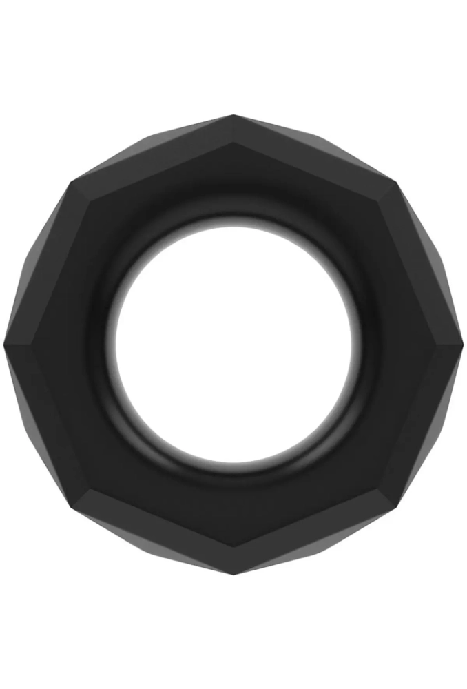 Lovetoy Power Plus Cockring Black II - pierścień erekcyjny 2.webp