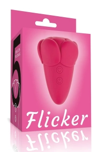 Lovetoy Flicker Rechargeable Vibrator Pink - stymulator łechtaczki falami powietrza