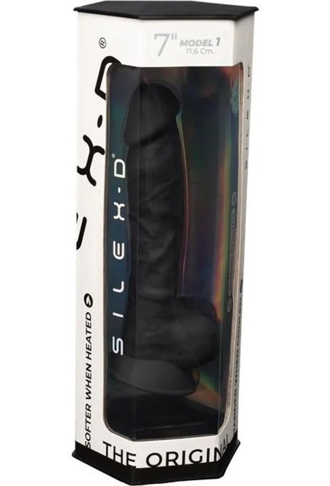 Dildo SILEXD Model 1 czarny 17,5 cm 6.webp