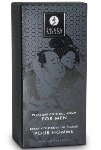 Shunga Retardant Male Natural Control Spray 20ml - spray opóźniający wytrysk