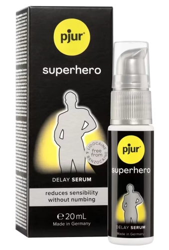 Pjur Superhero Delay Serum 20 ml - serum opóźniające wytrysk