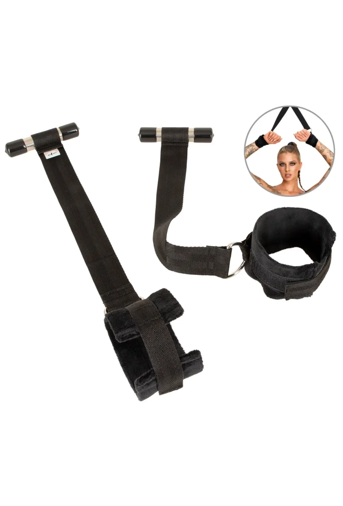 Bad Kitty Over The Door Restraint Set - kajdanki do montażu na drzwi 4.webp