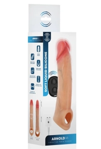 Mr.Intense Arnold M Vibrating Penis Sleeve 14,5 cm - przedłużka penisa z wibracją