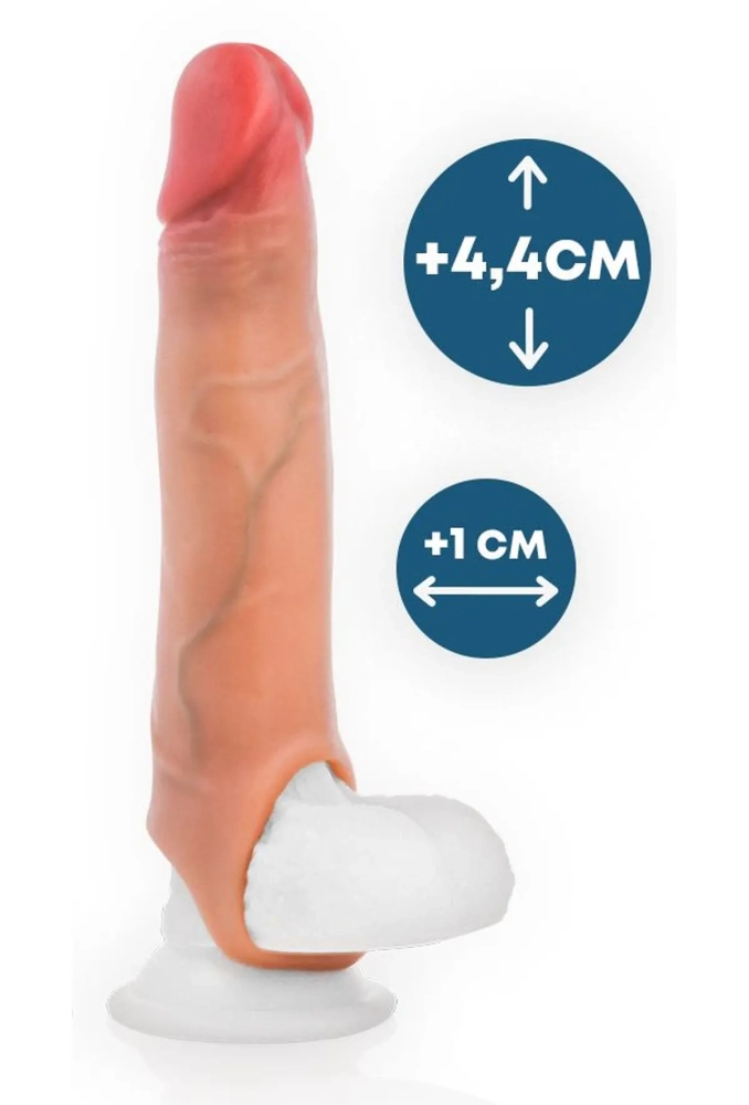 Mr.Intense Arnold M Vibrating Penis Sleeve 14,5 cm - przedłużka penisa z wibracją 3.webp