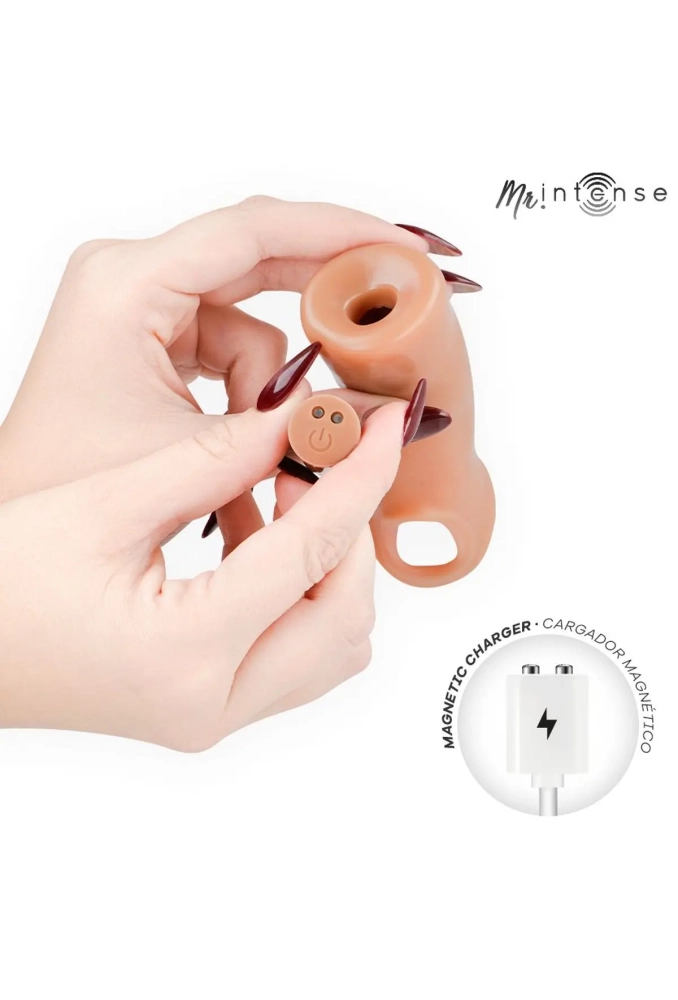 Mr.Intense Arnold L Vibrating Penis Sleeve 16 cm - przedłużka penisa z wibracją 3.webp