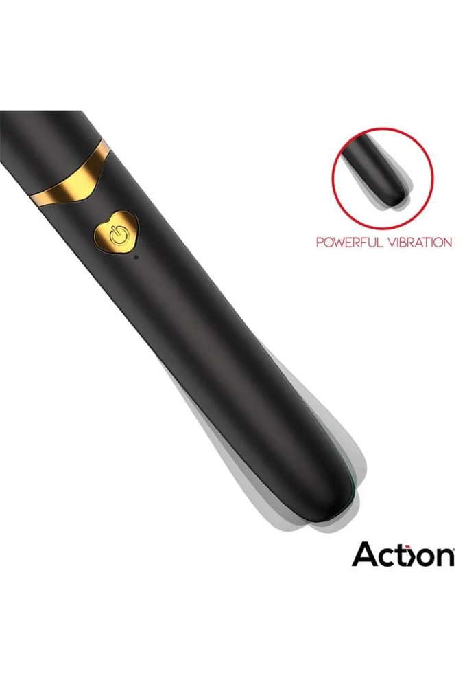 Action Secret Noir Black - masażer łechtaczki wibrator 4.webp