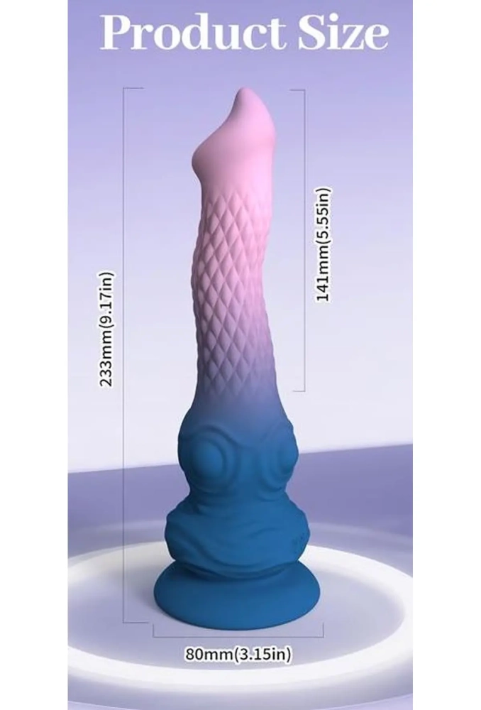 URBAN SKY Fantasy Dildo Vibration - fantazyjny wibrator 2.webp