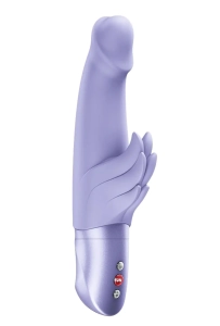 Fun Factory Wicked Angel Purple - wibrator ze stymulatorem łechtaczki