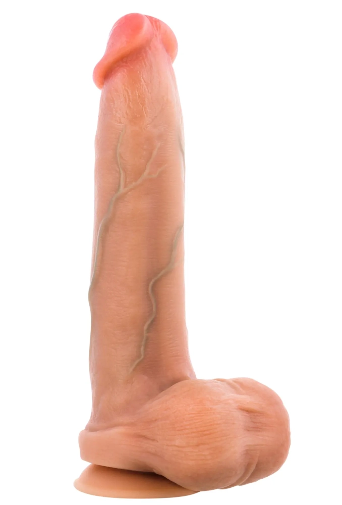 Mr.Intense Bruce S Dildo 17 cm - dildo z płynnego silikonu.webp