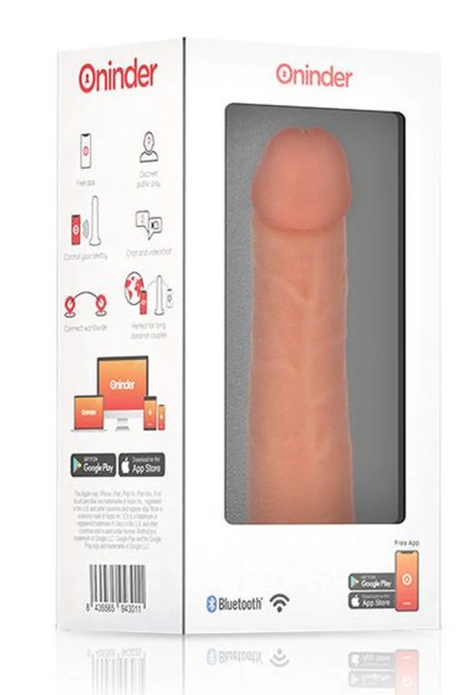 Oninder Large Bogotá - wibrujące dildo sterowane aplikacją 4.webp