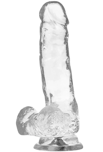 X Ray Clear Cock 18.5 cm- przezroczyste silikonowe dildo