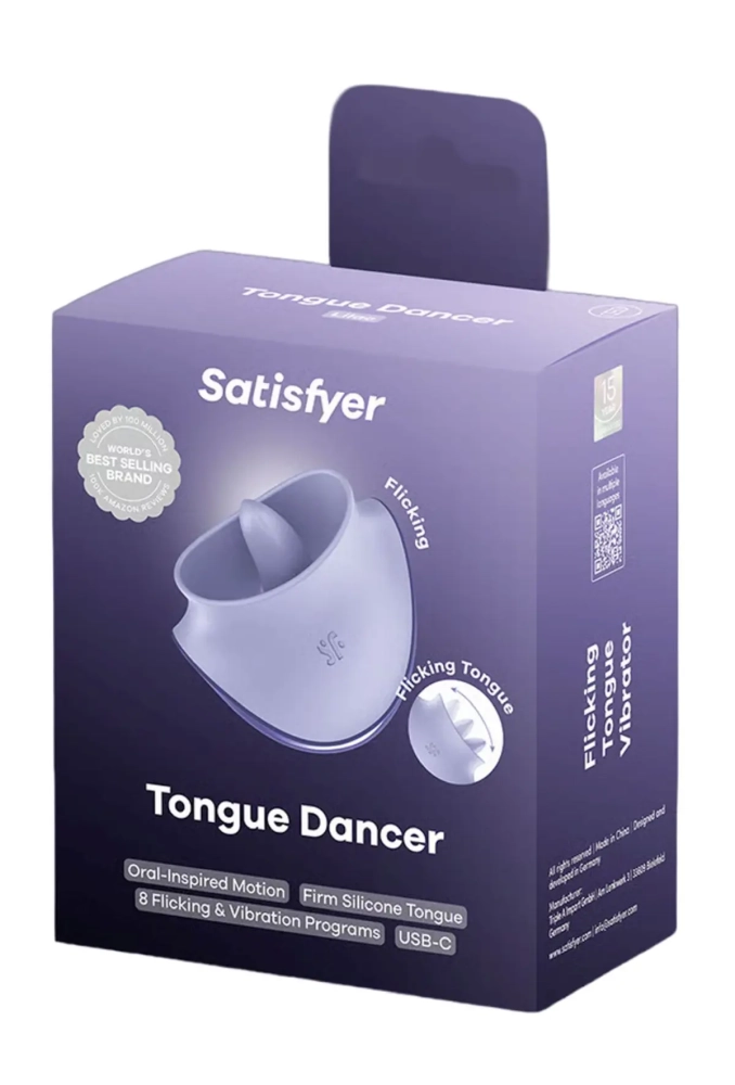 Satisfyer Tongue Dancer - masażer łechtaczk 4.webp