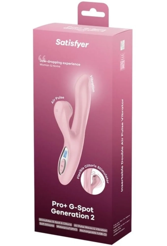 Satisfyer Pro+ 2 Gen Pink - wibrator ze stymulatorem łechtaczki