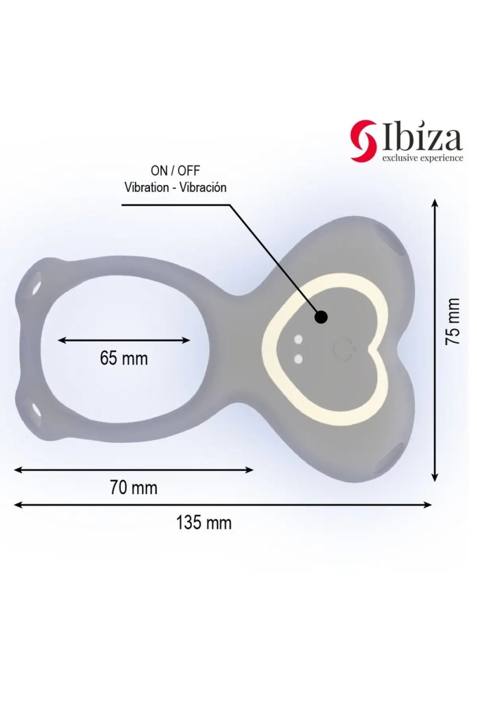 Ibiza Heart Panty Couple Vibrator - wibrator dla par 4.webp