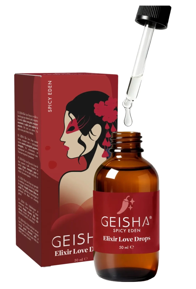 Geisha Elixir Love Drops Spicy Eden 50 ml - krople wzmacniające doznania 4.webp