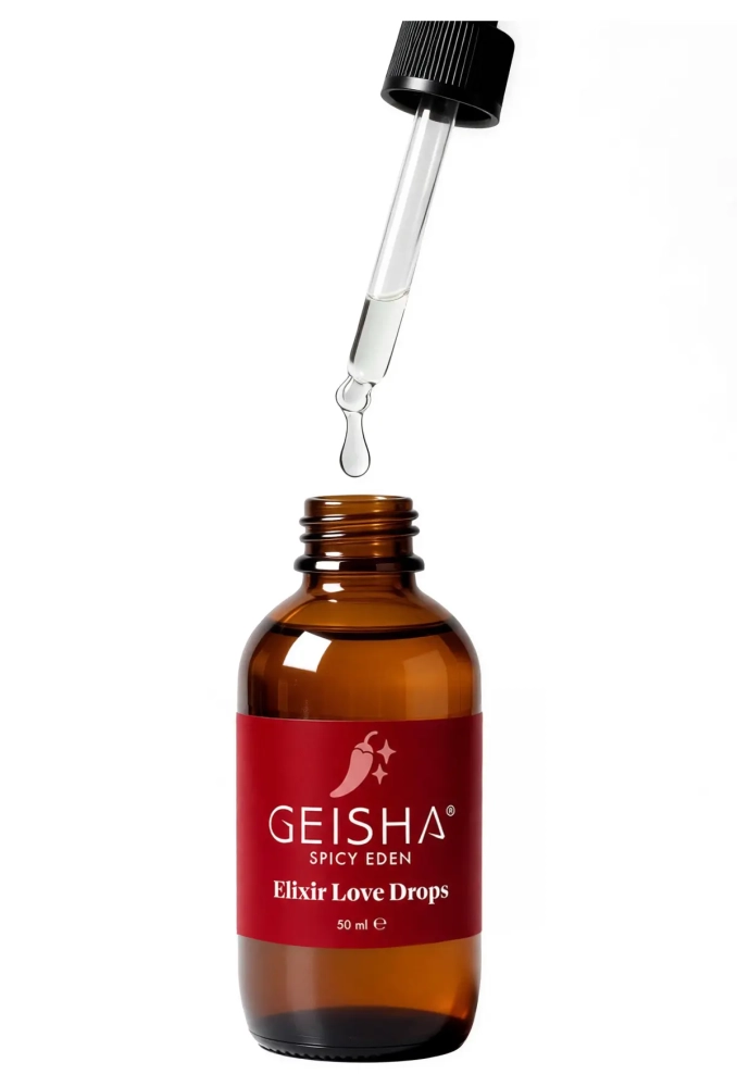Geisha Elixir Love Drops Spicy Eden 50 ml - krople wzmacniające doznania 3.webp
