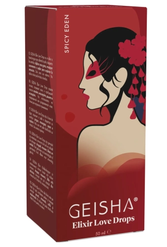 Geisha Elixir Love Drops Spicy Eden 50 ml - krople wzmacniające doznania