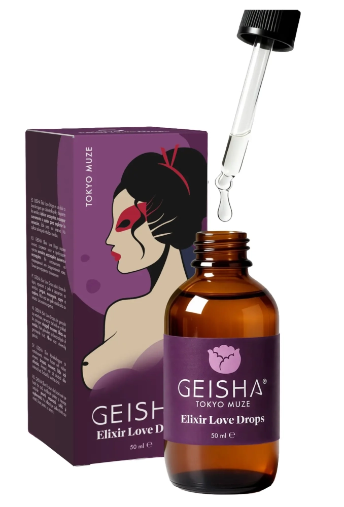 Geisha Elixir Love Drops Tokyo Muze 50 ml - krople wzmacniające doznania 2.webp