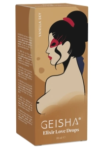 Geisha Elixir Love Drops Vanilla Sky 50 ml - krople wzmacniające doznania