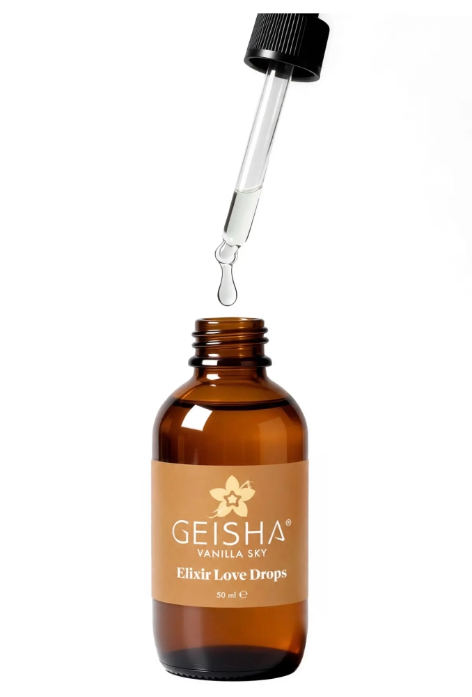 Geisha Elixir Love Drops Vanilla Sky 50 ml - krople wzmacniające doznania 4.webp