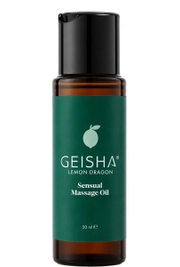 Geisha Sensual Massage Oil  Lemon Dragon 50 ml - olejek do masażu