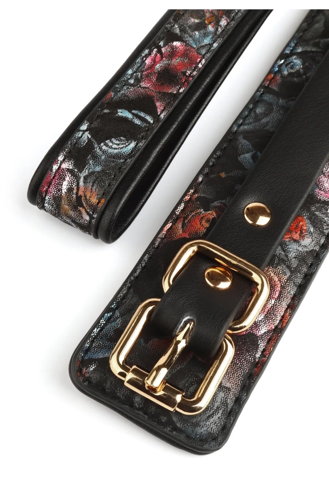 Geisha Floral Jacquard Collar & Leash - zestaw obroża i smycz 5.webp