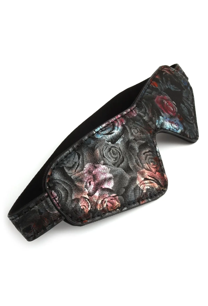 Geisha Floral Jacquard Blindfold - maska zasłaniająca oczy 3.webp