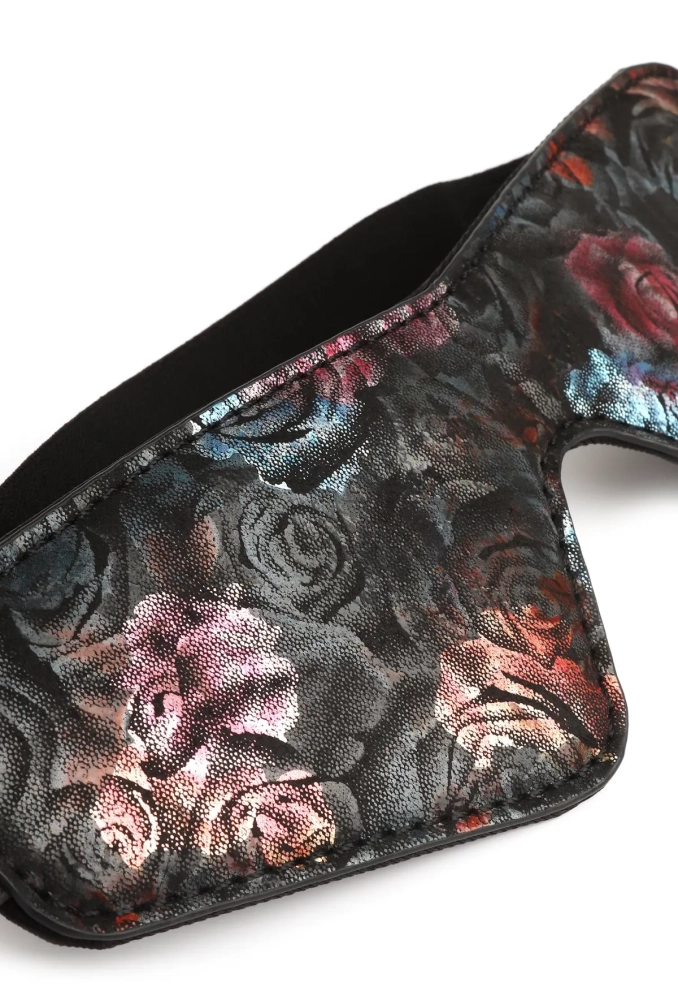 Geisha Floral Jacquard Blindfold - maska zasłaniająca oczy 4.webp