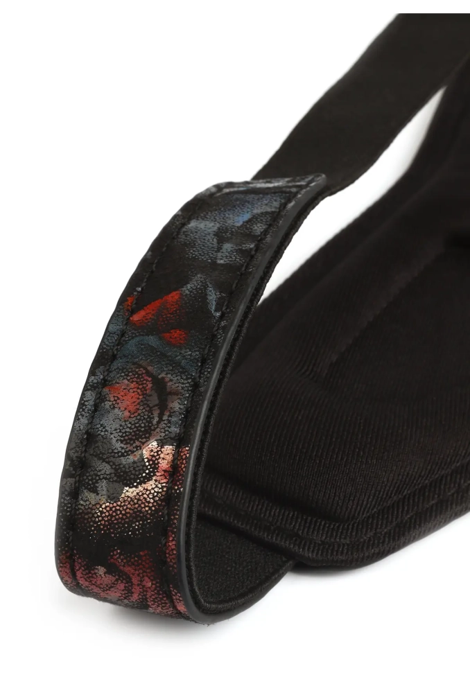 Geisha Floral Jacquard Blindfold - maska zasłaniająca oczy 6.webp