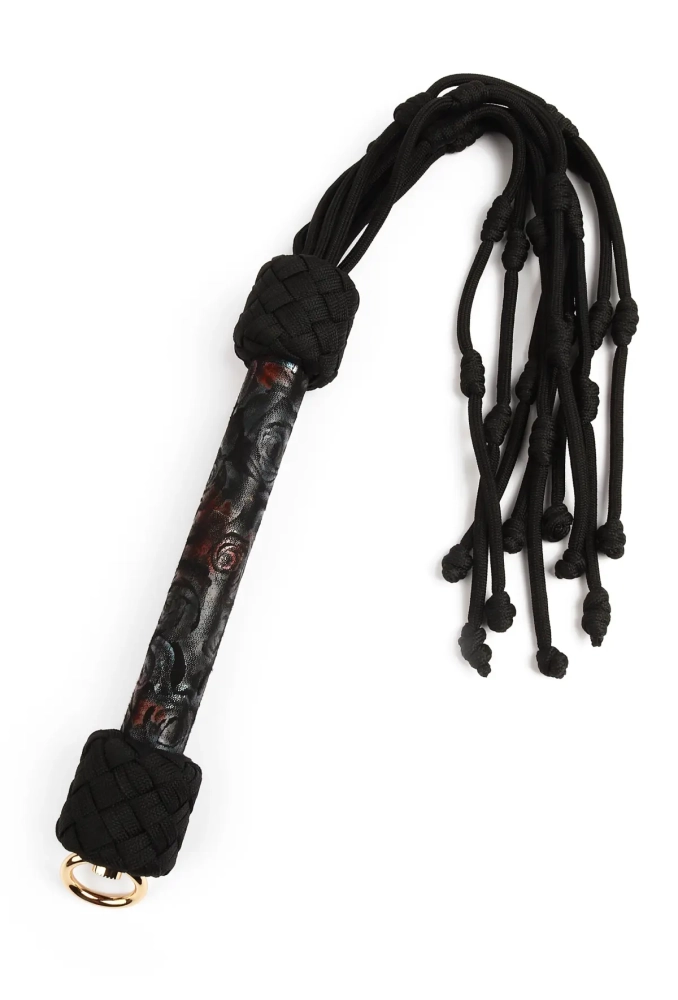 Geisha Floral Jacquard Bloom Bud Flogger - pejcz 2.webp