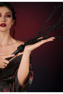 Geisha Floral Jacquard Bloom Bud Flogger - pejcz