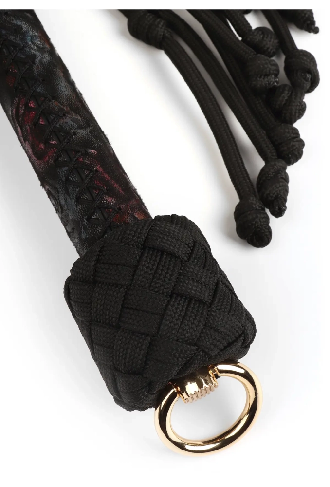 Geisha Floral Jacquard Bloom Bud Flogger - pejcz 6.webp