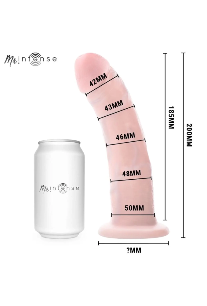 Mr. Intense Terence Medium Dildo 20 cm - dildo z płynnego silikonu 4.webp