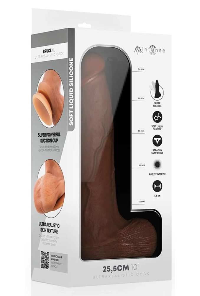 Mr.Intense Bruce XL Dildo 25,5 cm - dildo z płynnego silikonu.webp