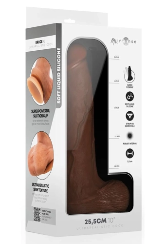 Mr.Intense Bruce XL Dildo 25,5 cm - dildo z płynnego silikonu