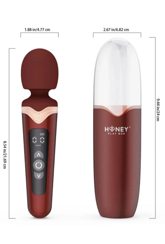 Honey Play Box Stormi Wand Red - masażer do ciała 6.webp
