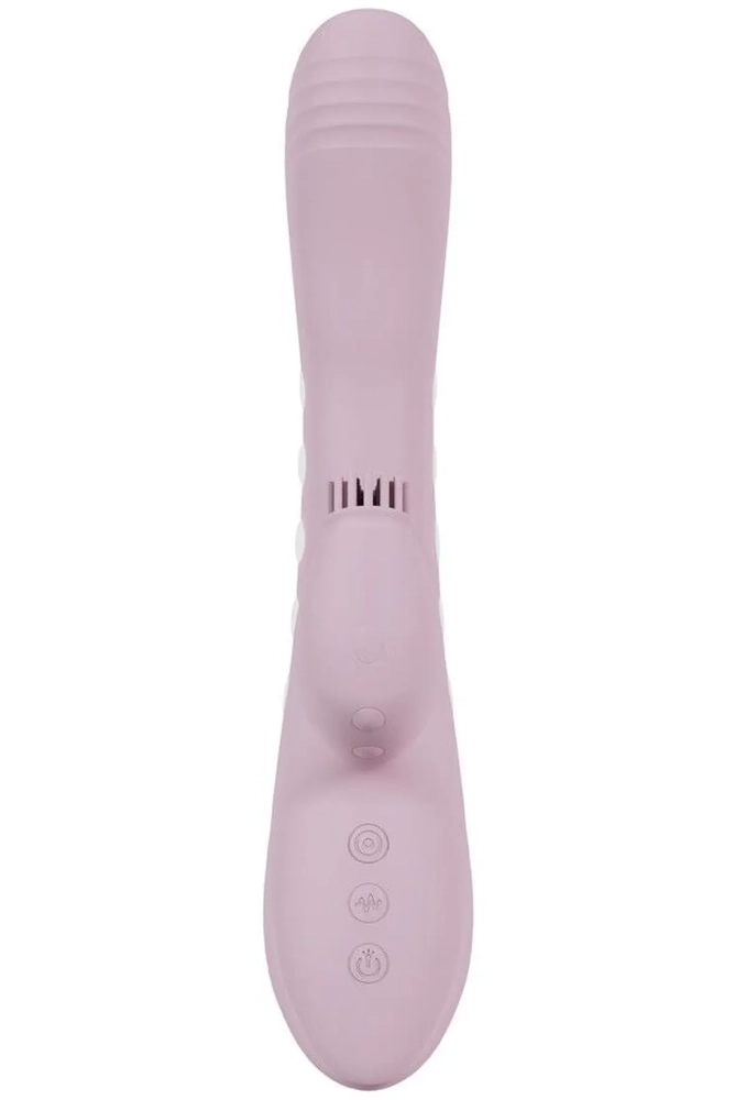 Dolce Vive Andria Pink - Wibrujący stymulator łechtaczki z funkcją stymulacji pulsacyjnej i podświetleniem LED 2.webp