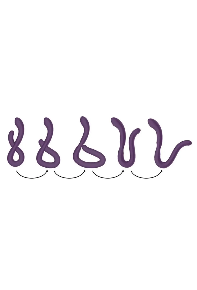Totaly For U Infinity Purple - podwójny wibrator 6.webp