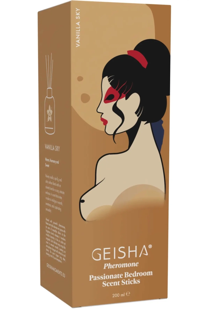 Geisha  Pheromone Bedroom Scent Sticks Vanilla 200 ml  - feromony dla obojga 3.webp