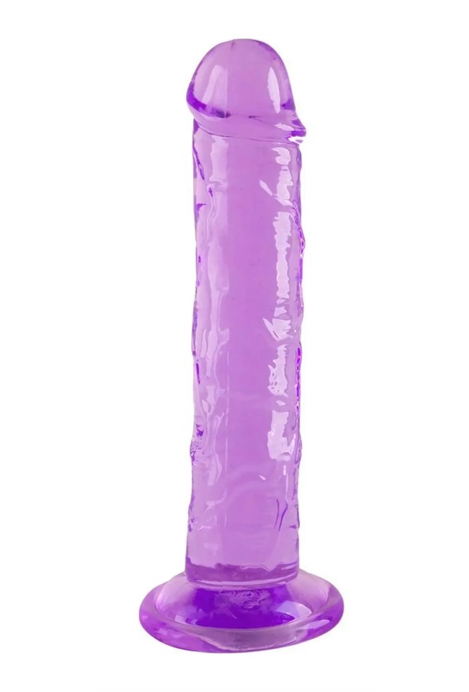 Dreamtoys Bubble Pop Purple Classic Jelly 7,1 - realistyczne dildo z przyssawką 2.webp