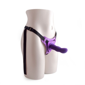 Real Safe Strap-On Purple - proteza penisa